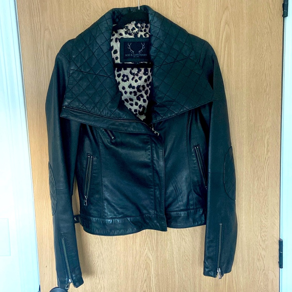 BOD & CHRISTENSEN Leather Jacket